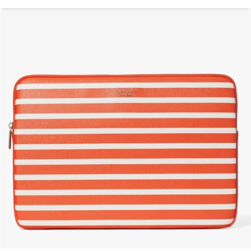 Kate Spade Striped Laptop Case